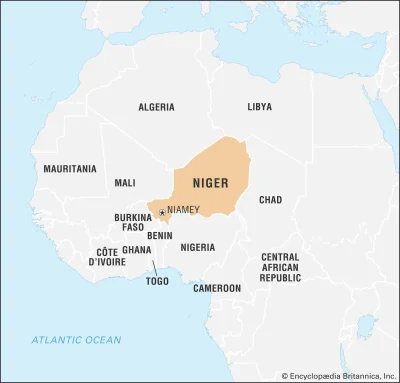 jakub972 - Czy wiecie że kraj Niger niepodległość od Francji uzyskał 3 sierpnia 1960 ...