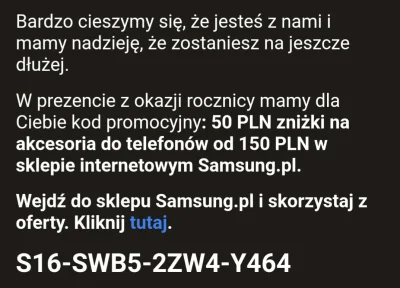 hieronimgieroslawski - #samsung #android 
Kod do sklepu jakby ktoś chciał.