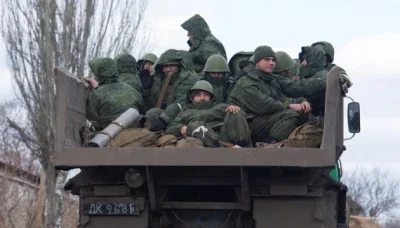 wjtk123 - Pierwsze zmobilizowane oddziały są już w drodze na front.

#ukraina #takbed...