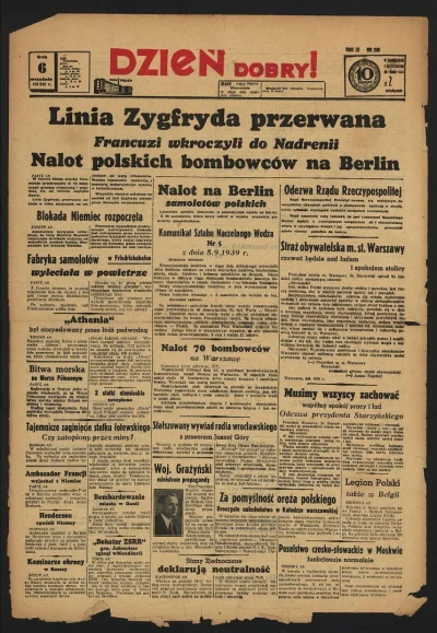 brusilow12 - Hue hue jakie głupie te sowiety xD A tymczasem polska prasa 6 września (...