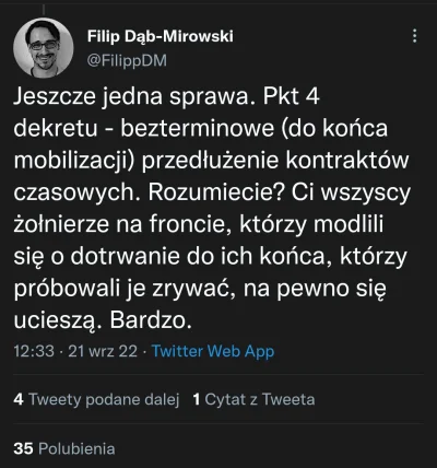 OBAFGKM - To na pewno podniesie morale kontraktowym, którzy na Ukrainie odliczali god...