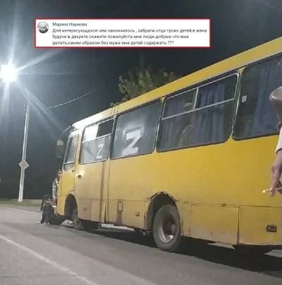Mokraszparka - W Ługańsku Julki blokują autobusy mobilizacyjne 
#rosja #wojna #ukrai...