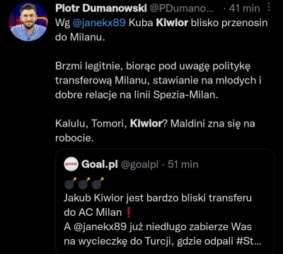 mat9 - Jakub Kiwior prawdopodobnie będzie zawodnikiem AC MILAN
#transfery #mecz #repr...