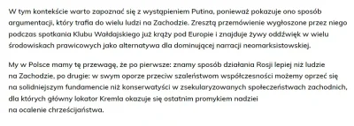 JPRW - @lukas850430: Ten tekst o "rozsądnym konserwatyzmie" nie był wcale proputinows...