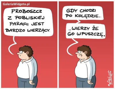 Galeria-Widgeta - Rys. Widget
#antyklerykalizm #bekazkatoli #suchar #religia #komiks