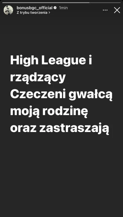 jacenty3611 - Jedziemy dalej z tematem xd 
#highleague #famemma #bonusbgc