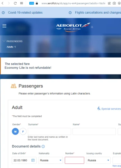 kruh - A może by tak porobić fikcyjne rezerwacje na loty Aeroflotem, żeby nakręcić za...