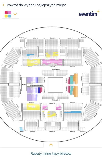Don_Lukasio - Wszystkie sektory były dostępne w sprzedaży? Sporo biletów blisko klatk...