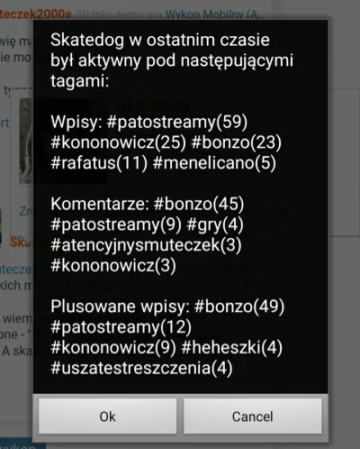 p.....k - @Skatedog: wróć później, może wtedy zaczniemy jakiś ciekawy i interesujacy ...