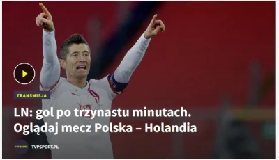 AdrianV91 - Ładnie trolują na sport.tvp jak ktoś włącza mecz nie znając wyniku...
#m...