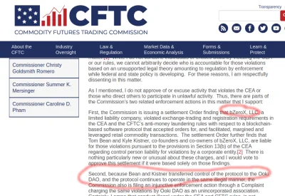 d.....o - CFTC zabiera się za DAO kek
https://www.cftc.gov/PressRoom/SpeechesTestimo...