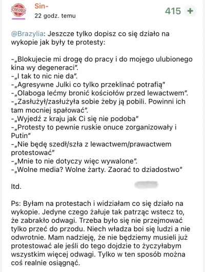 Sin- - Tak tylko zostawię swój post który napisałam niedawno. Poczytajcie sobie teraz...