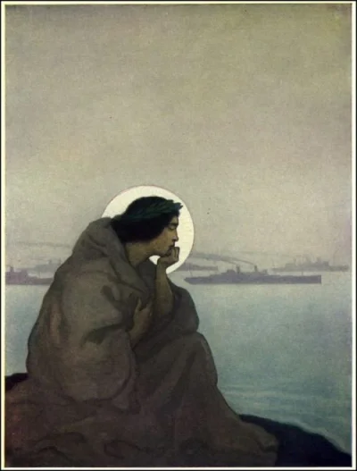Borealny - N. C. Wyeth.
#malarstwo #obrazy #sztuka #vintage #art