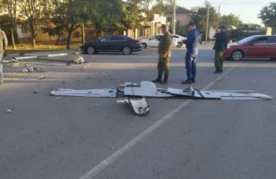 Aryo - Na Krymie Rosjanie zestrzelili drona SkyEye 4450 a jeszcze drugi spadł od zagł...