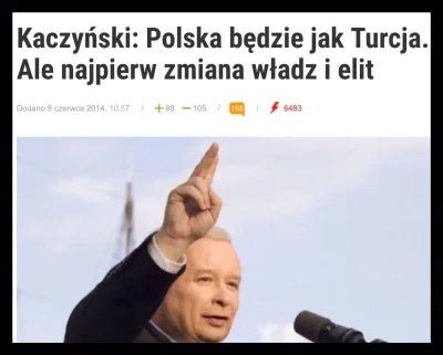 CipakKrulRzycia - @adrwas: widać nie dostał wtedy przekazu od Prezesa. Aczkolwiek w T...