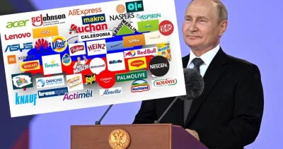 maszfajnedonice - Przypominam jakie marki siedzą w Rosji.
#rosja #wojna #ukraina #za...