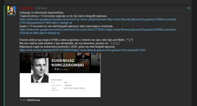 B.....n - @Tetsuya: Gosc np klamie w sprawie jego ojca i filmwebu 
https://www.wykop...
