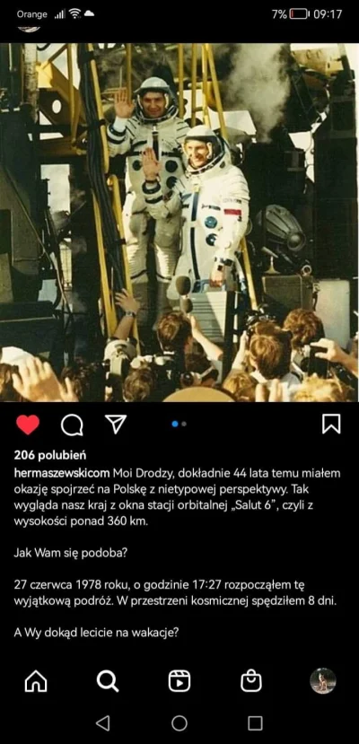 PanWidelczyk - Laski pokazujące dupska na insta mają tysiące polubień, a Pan astronau...