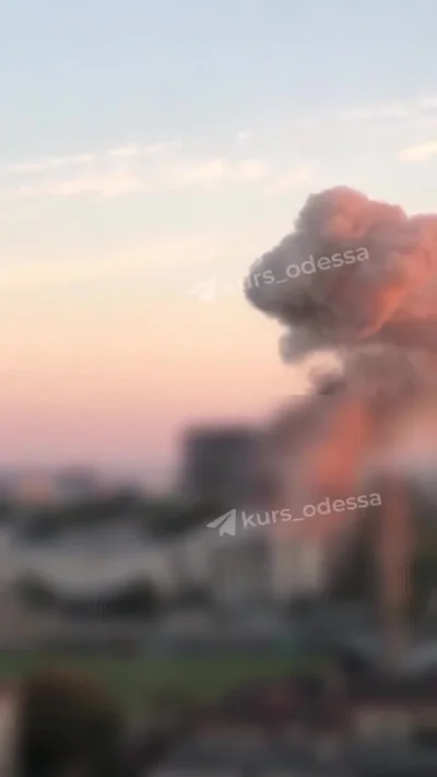 ImNewHere - Dzisiaj rano miał miejsce kolejny atak na Odessę Irańskim dronem Shahed-1...