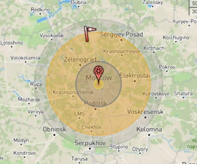 iminwykop - Efekty wybuchu rosyjskiej bomby atomowej gdyby Rosja zaatakowała USA. Prz...