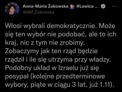 CipakKrulRzycia - #wlochy #polityka #lewica 
#zukowska
