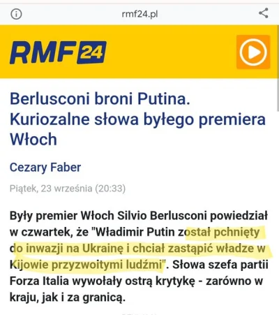 afc85 - niby taki russia hate club, a całe prawactwo cieszy się że we włoszech to wyg...