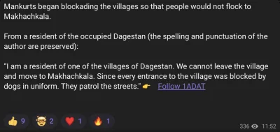 waro - Mieszkaniec Dagestanu opisuje, że nie może pójść na protesty w Machaczkale (st...