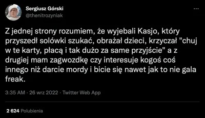 fntzzz - @fntzzz: Obrażał dzieci XDDD, ja tam nie widziałem ani obrażania dzieci (chy...