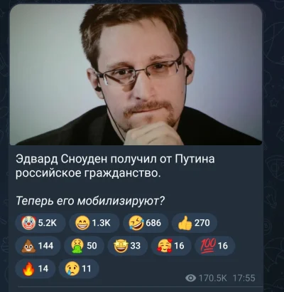 md5sum - Edward Snowden ma obywatelstwo rosyjskie. Ciekawe czy dostanie bilet na fron...