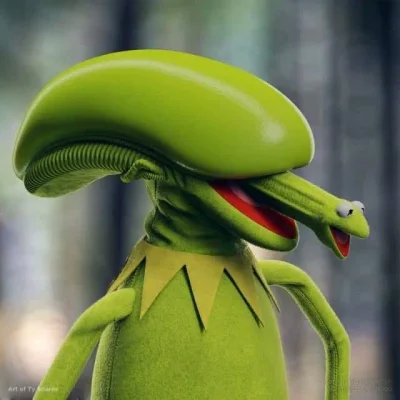 AAAAAPsik - #heheszki
#humorobrazkowy
#humor
#kermit
#alien