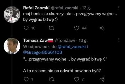 vabun-classic - @dambrzez: przegrał wojne by wygrać bitwe! wygranko jest siusiaczka!