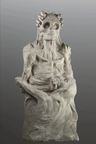 Loskamilos1 - Rzeźba o wdzięcznej nazwie "Potężny duch", twórcą jest Bolesław Biegas,...