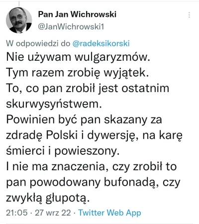 kobiaszu - Za twitta po pijaku egzekucja przez powieszenie albo 100zł grzywny xD

#...