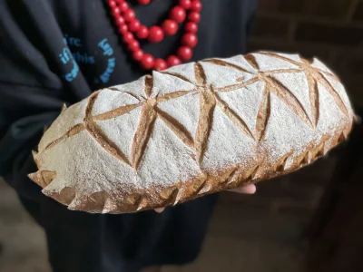 neales - @neales: Chleb na zakwasie


#bojowkapiekarska #gotowanie #pieczenie #chl...