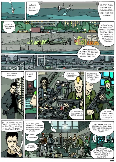 fledgeling - Komiksy "breakoff" i "overload" to świetny polski cyberpunk. Na dodatek ...