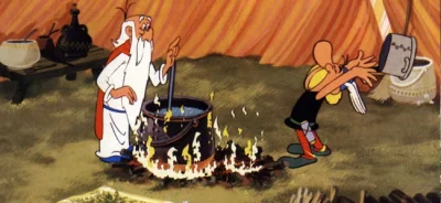 smutny_kojot - Czytając komiksy o Asteriksie nie miałem pojęcia, że magiczny napój by...