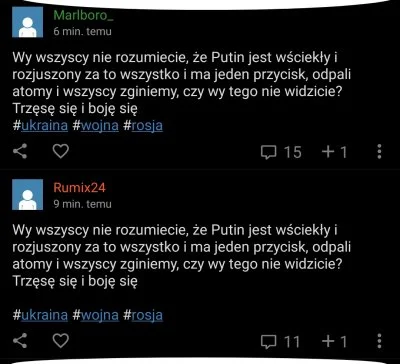 K.....n - Zmieni ktoś z Putina na Bajdena i przetłumaczy na ruski to wrzuce na pikabu...