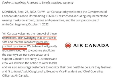 wojna - Zaufaj nauce XD 

Linie lotnicze Air Canada znoszą wszystkie restrykcje dotyc...