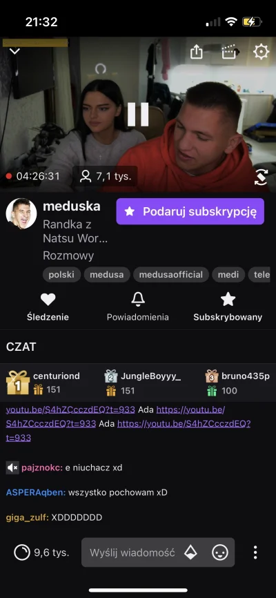 fabian-toja - Kurde ale on wszedł z buta na tego twitcha i odrazu jest top 1 streamer...