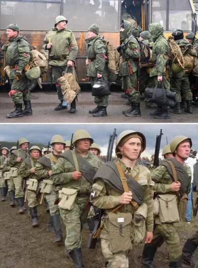 zafrasowany - Rosyjska grupa rekonstrukcyjna z II Wojny Światowej dotarła na miejsce ...