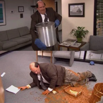 eaxene - @goferek 
Wszyscy wiemy że najważniejsza scena z Kevinem to ta z chili.