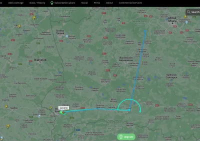 wolbiend - WTF? Ktoś to potrafi wyjaśnić? https://www.flightradar24.com/multiview/2da...