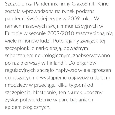 krasecz - @minus273 30 sekund szukania. Objawy pojawiły się po tygodniu a nie po lata...