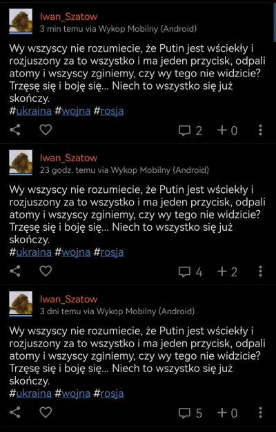 Lukardio - Zgodnie z logiką ruskich trolli
Trzeba dać RUS to co chce bo Putin odpali...