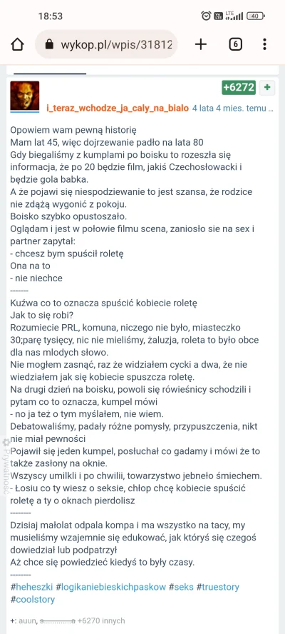 Bumelante - @szyna352: