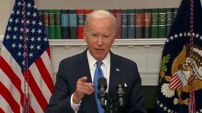 OsraneMajtyXD - Joe Biden zapewniając, że Ameryka wraz z sojusznikami z NATO jest got...