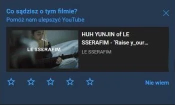 NaTeraz - Pojawia się Wam na Youtube okienko "Co sądzisz o tym filmie? Pomóz nam ulep...