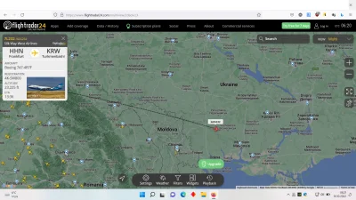 BujakaPL - Samolot nad Ukrainą? Link https://www.flightradar24.com/multiview/2dac6cc3...