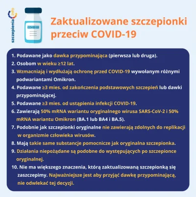 wrzesien - Warto skorzystać ze nowych szczepionek na COVID-19.

#koronawirus #zdrow...
