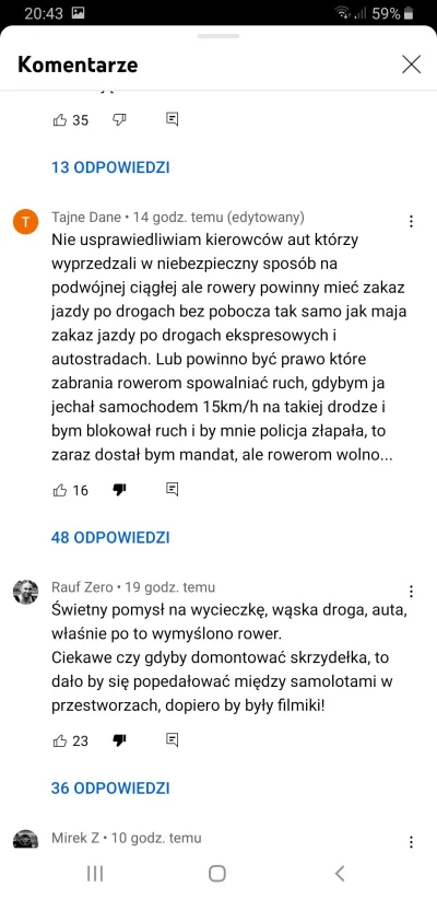 SpinOff - @Poemat Komentarze pod tym filmem to niezły rak